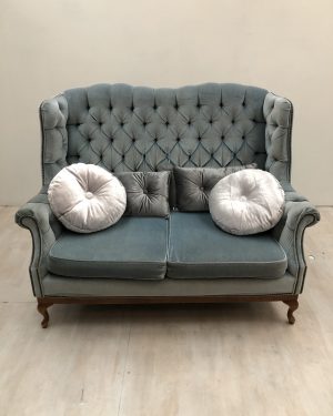 couch with wingback