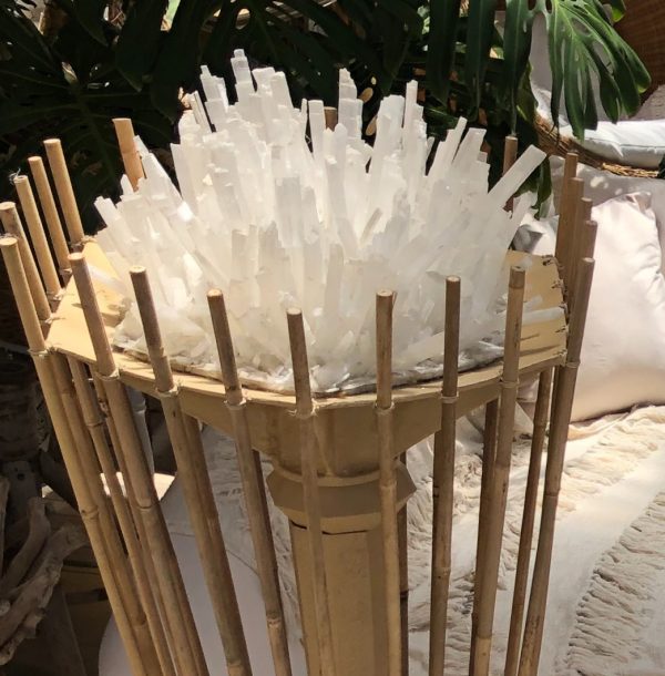 large bamboo light