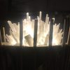 large crystal bamboo light