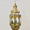 medium brass lantern