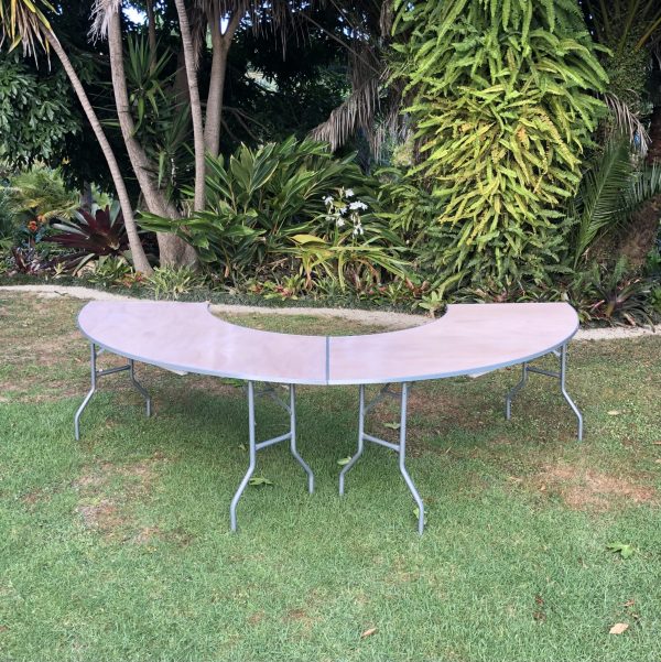 serpentine table for rent