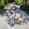 serpentine table outdoor rent