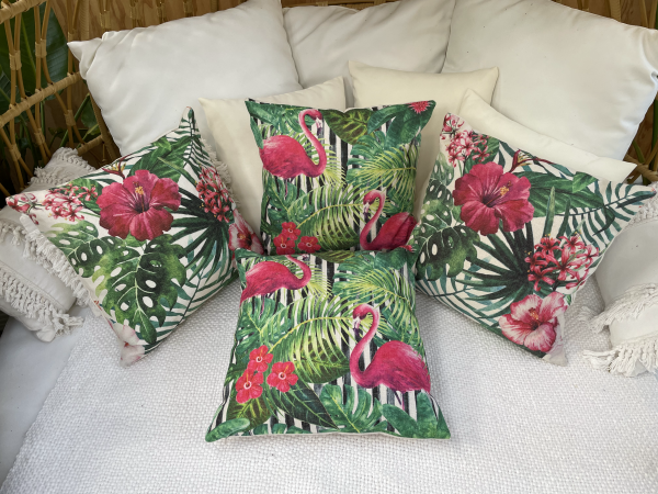 tropical cushions