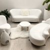 white leather 3 seater