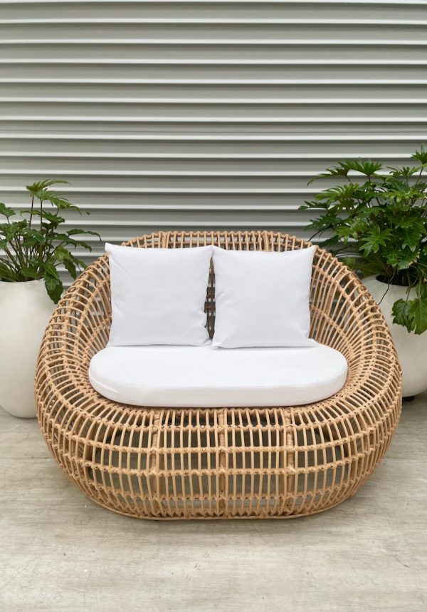 Curved Cane 2 Seater