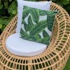 Palm leaf Cushions x 6