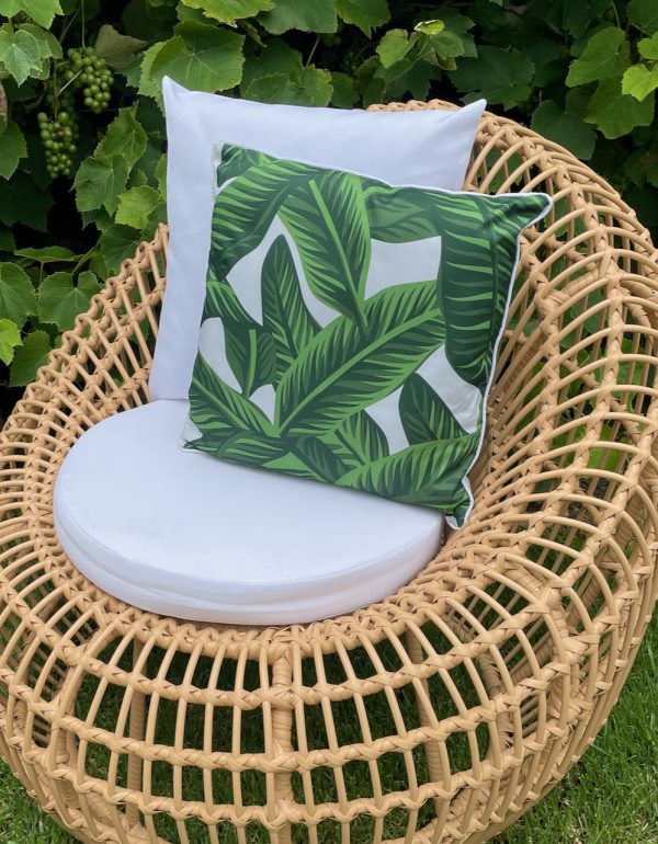Palm leaf Cushions x 6