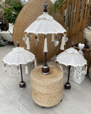 Bali Table umbrellas white
